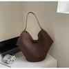 Bolsa de Palha Retrô Relaxada para Mulheres, Novo Modelo 2026, Bolsa Tote de Luxo Leve de Nicho para o Dia a Dia, Bolsa de Ombro