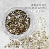Joyería para uñas lentejuelas de estrella de cinco puntas mini estrella de cinco puntas pieza brillante brillo corazón de amor pequeñas lentejuelas joyería de hadas