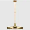 Candelabro VC Vintage Americano Dormitorio Habitación Comedor Vestidor Lámparas Candelabro Completamente de Cobre