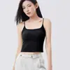 Camisola de Espalda Bella Sin Costuras para Mujer 2026 Nuevo Estilo de Verano con Almohadillas de Sujetador Incorporadas, Se Puede Usar como Capa Interior o Exterior
