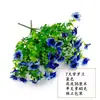 Flor Artificial Planta Verde 7 Ramas Eucalipto Planta de Imitación Flor de Plástico Artificial Decoración Floral para el Hogar