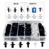 [Comércio exterior transfronteiriço] 100 peças caixa com fivela de expansão de carro, parafuso de plástico, clipe para porta, conjunto de caixa