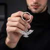 Llavero Popular de Águila de Amazon, Llavero de Águila Moderno Incrustado con Diamantes, Personalizado y Versátil, Venta al por Mayor de Fabricante