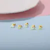 Pendientes de Acero Inoxidable para Mujer con Iniciales Nuevas Transfronterizos 26 Letras A-Z Pendientes Largos Venta al por Mayor