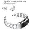 Adecuado para Correa de Reloj Huawei Gt5 Grande D Diamante Cadena de Acero Inoxidable Correa de Reloj 18mm Metal Forma de D Diamante Correa de Reloj