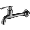Grifo Espesor y Extendido para Baño y Balcón con Conexión Universal de 1/2 Pulgada para Lavadora, Lavadero de Trapeador y Grifo Exterior a Prueba de Salpicaduras