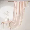 2026 Novo Estilo de Xale Tingido com Fio de Lã da Mongólia Interior para Mulheres, Cachecol Fino de Lã para Primavera e Verão, Feito Sob Medida na Fábrica para Mulheres