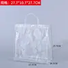 Fabricante Dingzhi Bolsas Transparentes Portátiles de PVC para Empaque Pueden Ser Impresas con Logo Bolsas de Regalo al por Mayor con Bolsas de Plástico