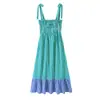Bestseller Transfronterizo de AliExpress 2026 Primavera Nuevo Vestido Midi sin Mangas a Rayas para Mujer 2587155