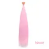 Extensões de Cabelo de Moda Transfronteiriças Misturadas com Fios Dourados e Prateados, Fios Dourados e Prateados a Laser, Ferramentas de Extensão de Rabo de Cavalo, Fitas para Cabelo