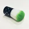 Pincel de Maquiagem Cabeça de Cogumelo com Cabo Curto, Pincel Portátil para Blush em Pó, Ferramenta para Nail Art, Pincel Arco-Íris para Pó, Suporta Vendas Transfronteiriças