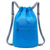 Fabricantes de Bolsas de Gimnasio Venta al por Mayor Exterior Casual Impermeable Mochila Diaria para Estudiantes Mochila Casual Personalizada con Cordón