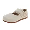 Zapatos de Cuero para Niñas 2025 Primavera Nuevo Estilo Coreano Versátiles Zapatos de Princesa para Niños Antideslizantes Suela Suave para Niña Zapatos Individuales para Bebé