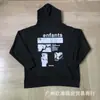 Erd Melancólico Rico Segunda Geração Retrato Retro Americano Estampa Rock Hip-Hop Bolso Cargo Calça Camiseta Manga Curta Solta Tendência Masculina e Feminina