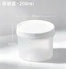 Iogurte seco de choke neto vermelho doodle pode assado copo de capim fada pudim de leite de pele dupla sorvete embalagem de sorvete caixa de plástico atacado