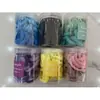 Gomas para el Pelo Grandes para Niñas Que No Dañan el Cabello, Bandas Elásticas de Alta Elasticidad para Coletas para Niñas, Bandas para el Pelo Duraderas para Estudiantes