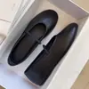Versión de piel de oveja ~ Zapatos Mary Jane minimalistas de una sola tira, piel genuina, suela blanda para mujer, zapatos de ballet de tacón bajo, zapatos pequeños de cuero, mocasines