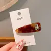 Presilha de cabelo de urso doce estilo coreano, em cores contrastantes rosa e branco, com decoração metálica, presilha lateral fofa e charmosa para mulheres