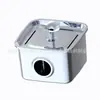 Bebedouro para animais de estimação aço inoxidável 304 janela de perspectiva quadrada dispensador de água para gatos automático água corrente inteligente suprimentos