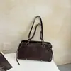 Bolsa Tote Casual Simples Feminina 2026 Novo Estilo Elegante Design de Nicho Bolsa de Ombro Fashionable Bolsa Tote de Axila