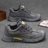 Novos Sapatos de Proteção para o Trabalho Masculino de Verão 2025, Sapatos Casuais Diários Masculinos Resistentes ao Desgaste, Sapatos Masculinos Antiderrapantes e Resistentes ao Desgaste para Canteiros de Obras