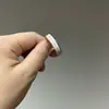 Anel de Diamante de Aço Inoxidável Simples Europeu e Americano Transfronteiriço Shengxi Dominador Joia Flor Dourada Fosca Par Para Sempre