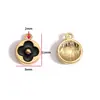 Accesorios de Joyería de Aleación para Hacer Manualidades con Forma de Gota de Aceite Bolsita de Maquillaje para Niñas Accesorios de Tacones Altos Pulsera Pendientes Colgante W507