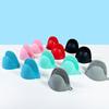 Guantes de silicona con clip para microondas, anti-escaldaduras, para bandeja de cocina, aislantes, en stock.