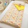 Bolsa de siesta de algodón puro extraíble para estudiantes de primaria para niños en otoño e invierno Forrada de forro polar grueso para guardería y escuela para todas las estaciones