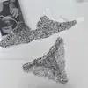 Popular Estampado de Leopardo Europeo y Americano V Profunda Ultra Delgada Encaje Estilo Francés Puro Deseo Lencería Sexy Sujetador Que Hace que los Bustos Grandes Parezcan Más Pequeños