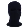 Amazon Gorro Cálido de Tres Agujeros Tejido Gorro de Lana Máscara a Prueba de Viento de Cara Completa Resistente al Frío con Ojos y Boca Expuestos