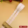 Novos acessórios de renda bordada vazada de algodão para acabamento de saias DIY feitas à mão, produtos têxteis para casa, renda para cortinas