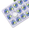 Triângulo Gordo Fundo Plano Costurado à Mão Broca Triângulo Gordo Vidro AB Fivela Plana Strass Acessórios de Joia DIY Acessórios para Vestuário Adesivo Broca