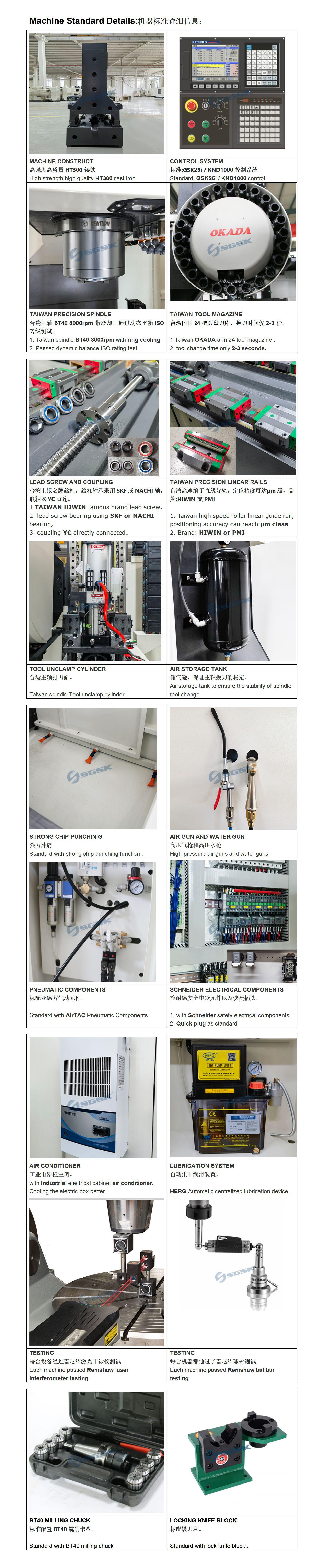 VMC850 -1167  BT40 SGSK 2024.8