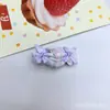 Tela de Tartán Forma de Caramelo Accesorios Accesorios para el Cabello Tocados Ropa Infantil Materiales para Joyería DIY Gomas para el Cabello Infantil Accesorios para Pasadores