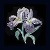 [Esplendor Perolado] Exquisitamente Trabalhada, Elegante e Grandiosa, Broche Floral de Borboleta de Luxo Leve de Alta Qualidade, Broche Moderno e Sofisticado