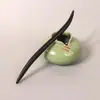Mercadorias genuínas Pente de ébano pente de alto padrão diy estilo antigo acessórios de cabelo com balanço passo Pente de madeira novo estilo chinês adorno de cabeça feminino