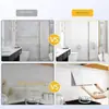 Pegatina de pared imitación azulejo de PVC, tablero de aluminio y plástico grueso impermeable y a prueba de humedad, sala de estar, cocina, baño, tablero protector de pared, decoración y embellecimiento
