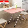 Mesa plegable mesa de comedor plegable mesa de estudio para dormitorio dormitorio mesa de comedor para el hogar mesa para exteriores puesto ampliado y reforzado
