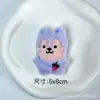 Brinquedo de Pelúcia Animal Esquilo Desenho Animado Chaveiro Broche Acessórios DIY Joias Sapatos Chapéus Acessórios de Coelho Atacado