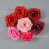 Flor de Rosa de 10 cm Flor Artificial de Seda Rosa Boda Apertura Hotel Centro Comercial Bola de Flores Arco Valla Arreglo Floral