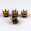 Tampas de Válvula para Pneus de Motocicleta, Tampas de Válvula para Pneus de Carro, Tampas de Válvula à Prova de Poeira, Tampas Criativas para Núcleo de Válvula com Coroa Cravejada de Diamantes