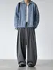 Cardigan Tricotado Japonês Retrô com Gola Lapela para Outono e Inverno, Estilo Namorado Relaxado, Suéter Cardigan Casual de Manga Longa
