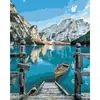 Venta al por mayor de fábrica pintura al óleo digital DIY generación transfronteriza Amazon pintura de paisaje para niños pintura decorativa pintada a mano DIY comercio exterior