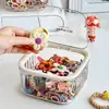 Caja de almacenamiento para accesorios de cabello de niños, pinzas para el cabello para niñas, ligas para el cabello de bebé, diademas para niñas, ligas elásticas para el cabello, joyería, pequeña caja de joyería de escritorio