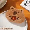 Acessórios Pingente Capivara Broche Animal de Pelúcia Desenho Animado Acessórios DIY Acessórios de Decoração Chapéu Acessórios para Roupas