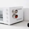Acero Inoxidable Magnético Montado en Pared Frasco para Condimentos Cocina Especias Caja Transparente de Almacenamiento Caja para Condimentos Frasco para Condimentos Frasco para Condimentos de Barbacoa