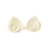 Almofadas de Silicone Espessas Realistas para Seios Femininos, Inserções de Sutiã Respiráveis de Peça Única para Regatas e Lingerie