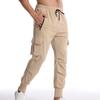 Pantalones Deportivos Casuales para Hombre Transfronterizos Fitness Elásticos Tejidos de Nailon Ajustados para Correr Entrenamiento Pantalones Cónicos para Hombre