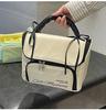 Bolsa Cosmética Ligera Pequeña con Forma de Casa para Mujer, Linda Bolsa Portátil con Almacenamiento Categorizado, Neceser de Gran Capacidad para Mujer, Almacenamiento en Capas